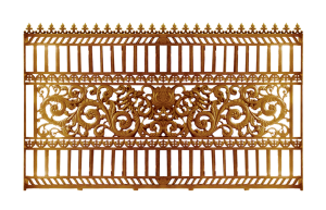 Hàng rào nhôm đúc mẫu HR -022