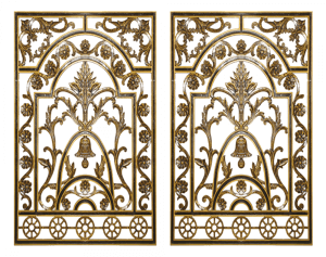 Bông gió nhôm đúc - BG041