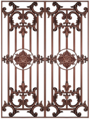 Bông gió nhôm đúc - BG051