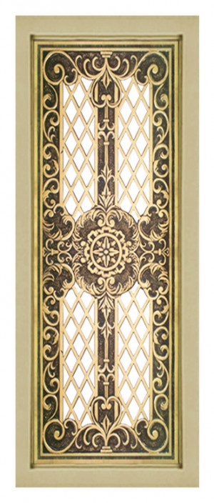 Bông gió nhôm đúc - BG021