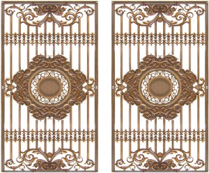 Bông gió nhôm đúc - BG020