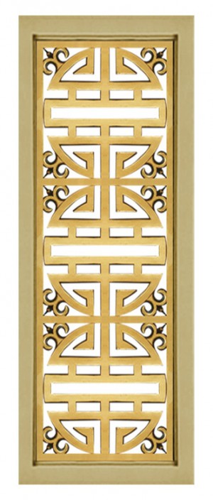 Bông gió nhôm đúc - BG012