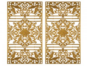 Bông gió nhôm đúc - BG028