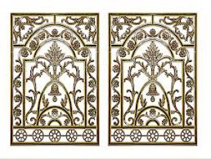 Bông gió nhôm đúc - BG016